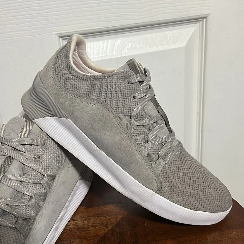🔥 SOREL Women's Out 'N About‎ III Plus Lace Sneaker Waterproof Suede Sneakers